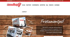 Desktop Screenshot of frietamientjes.nl